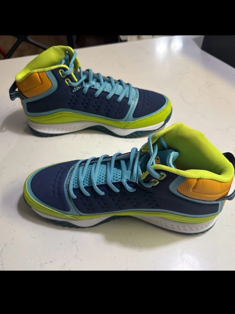 AND1 Pulse 2.0 TPR Basketball Sneakers Dark Green Size 10.5M / 12W